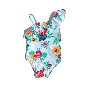 Old Navy floral swim suit